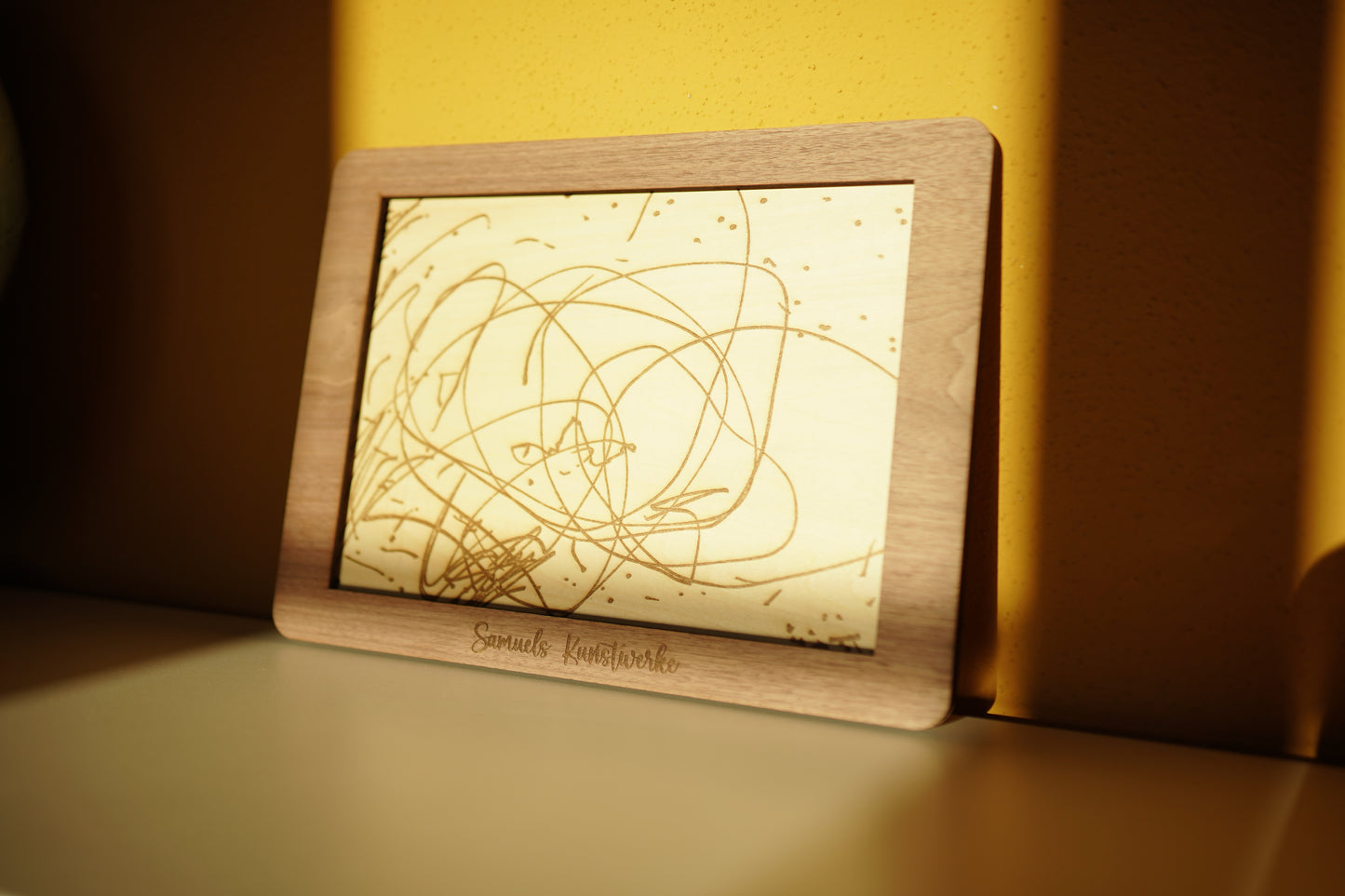 Bilderrahmen für Kinderkunst