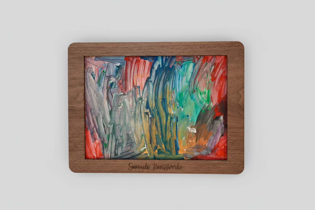 Bilderrahmen für Kinderkunst