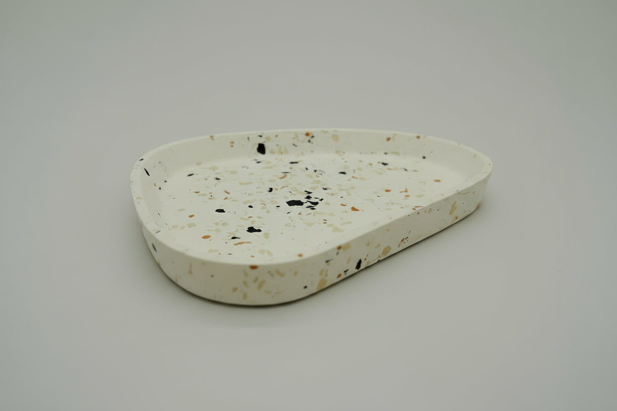 Dekoschale in Terrazzo-Optik