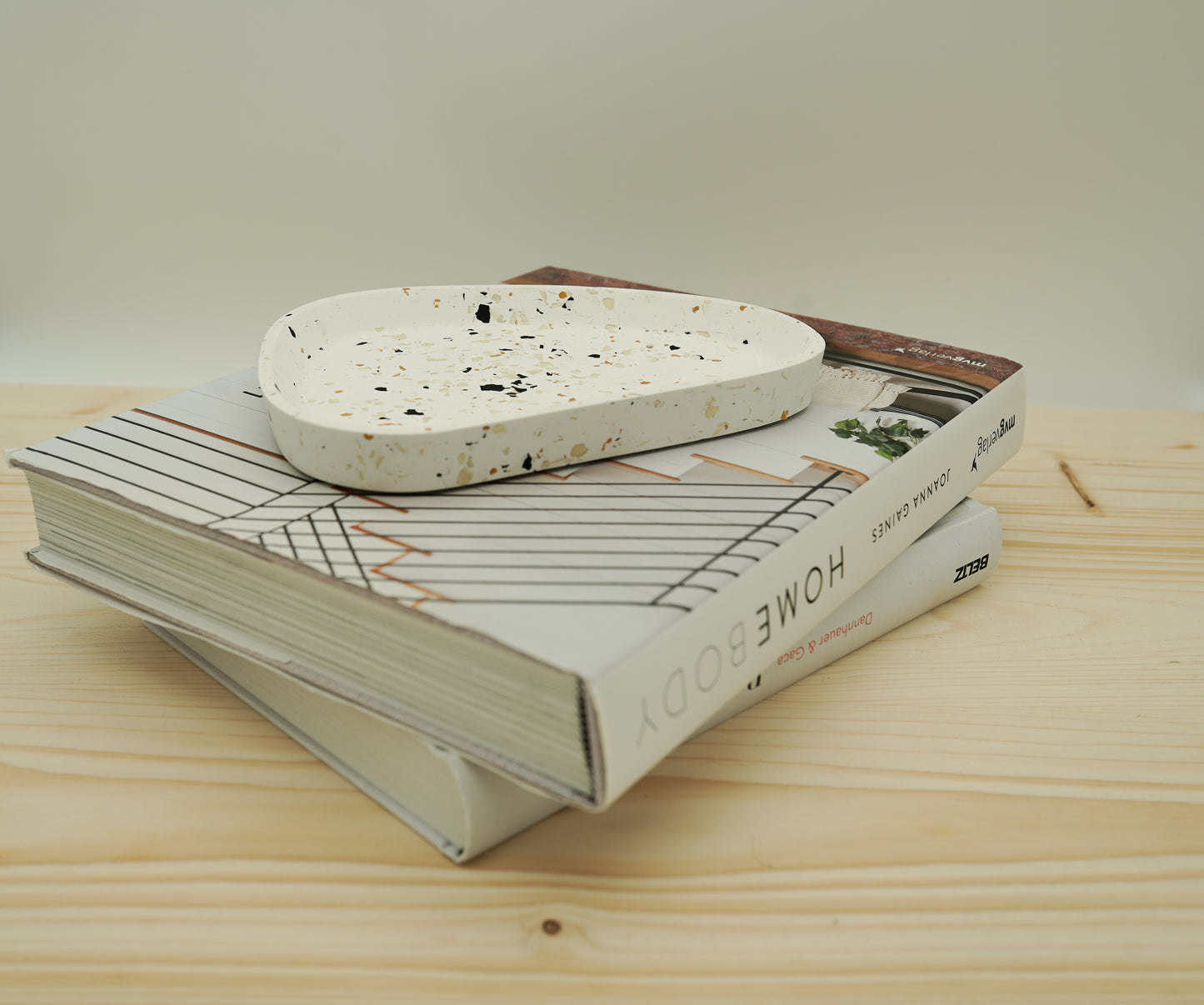 Dekoschale in Terrazzo-Optik