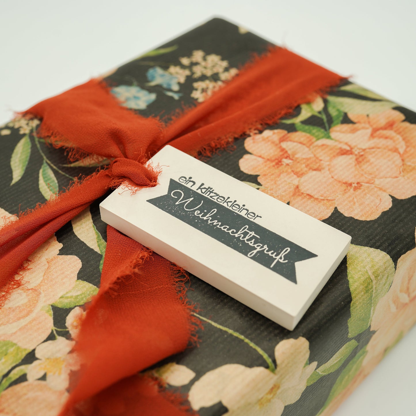 Anhänger Weihnachten - eckig