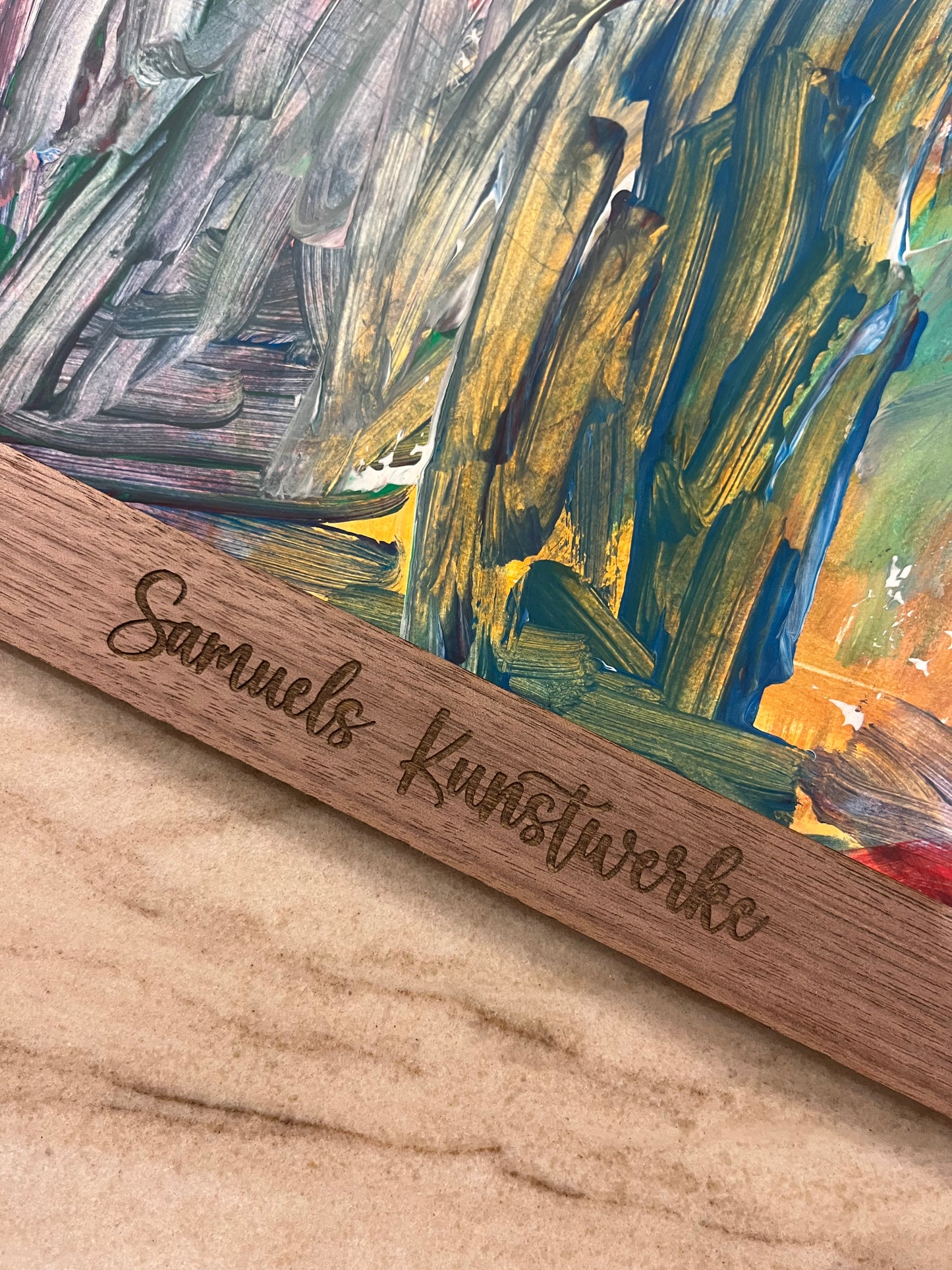 Bilderrahmen für Kinderkunst