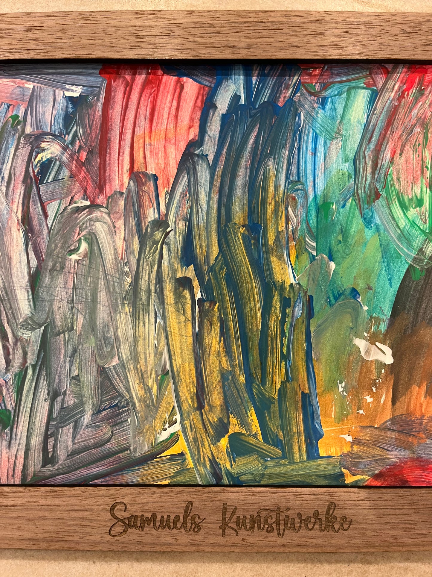 Bilderrahmen für Kinderkunst